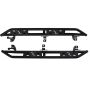 Rampage 88737 07-18 Jeep Wrangler JK Unlimited TrailCrawler Rock Slider & Rocker Guard - Black
