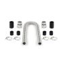 Mishimoto MMAH-U36C Universal Flexible Radiator Hose Kit Chrome
