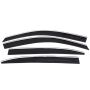 AVS 15-19 GMC Yukon XL/15-19 Chevrolet Suburban Ventvisor Low Profile Window Deflectors 4pc - Chrome