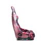 NRG FRP Bucket Seat PRISMA Japanese Cherry Blossom Edition W/ Pink Pearlized Back - Medium