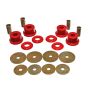 Energy Suspension 90-94 Mitsubishi Eclipse AWD Red Sub-Frame Bushing Set
