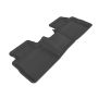 3D MAXpider 2008-2013 Nissan Rogue Kagu 2nd Row Floormats - Black