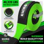 Rhino USA RG-TS4X10-GRN Recovery Tree Saver Strap 4Inx10Ft (Green)