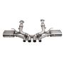 CORSA Performance 21111 Corsa 23-24 Chevrolet Corvette C8 Z06 3in Valved Cat-Back Exhaust Muffler System (ReUses Stock Tips)