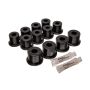 Energy Suspension 80-86 Nissan 720 & Hardbody Pickup 2WD Black Rear Leaf Spring Bushing Set