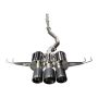 Injen SES1583CF 17-20 Honda Civic Type R 2.0L Turbo 3in 304SS Cat-Back Exhaust