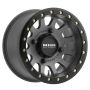 Method Wheels MR40157047843B Method MR401 UTV Beadlock 15x7 / 4+3/13mm Offset / 4x136 / 106mm CB Titanium Wheel- Matte Black Ring