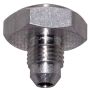 Moroso 22711 -4An Male Weld-On Bung - Aluminum - Single