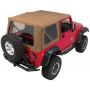 Rampage 68836 1997-2006 Jeep Wrangler(TJ) Complete Top - Khaki