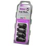McGard 64034 Hex Lug Nut (Cone Seat Bulge Style) M14X1.5 / 22mm Hex / 1.945in. Length (4-Pack) - Black