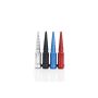 Wheel Mate 35422PR Spiked Lug Nuts Set of 32 - Red 14x1.50
