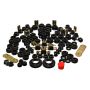 Energy Suspension 2.18107G 97-06 Jeep Wrangler TJ Black Hyper-Flex Master Bushing Set