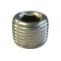 Torque Solution Stainless Steel 1/8 in NPT Plug: Universal Single Plug