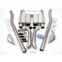 JBA 50-2651 65-70 Ford Mustang 260-428 409SS Eleanor Style Dual Side Header Back Exhaust