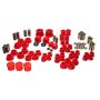 Energy Suspension 2016 Mazda Miata (ND) Red Hyper-flex Master Bushing Set