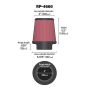 K&N RP-4660 Universal Air Filter - Carbon Fiber Top