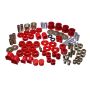 Energy Suspension 15-16 Ford Mustang Red Hyper-Flex Master Bushing Set