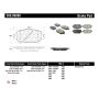 Stoptech 309.09080 Performance 06 Lexus GS / 09-10 IS Front Brake Pads