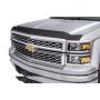 AVS 15-18 Chevy Tahoe Aeroskin II Textured Low Profile Hood Shield - Black
