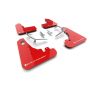 Rally Armor MF99-UR-RD-WH Red Mud Flap/White Logo