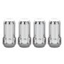 McGard SplineDrive Lug Nut (Cone Seat) 1/2-20 / 1.60in. Length (4-Pack) - Chrome (Req. Tool)