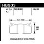 Hawk 2020 Ford Mustang 5.2L Shelby GT350 Front ER-1 Brake Pads