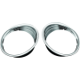 Kuryakyn 5622 Driving Light Bezels Indian Chrome