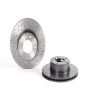 Brembo 09.6924.1X Premium UV Coated Xtra Cross Drilled Brake Rotor