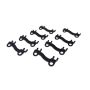 COMP CAMS COM4838-8 Bb Ford 3/8 Guide Plates Raised Type