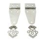 Rugged Ridge 76-95 Jeep CJ / Jeep Wrangler Stainless Steel Hood Hinges