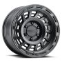Raceline 957B Halo 17x8.5in / 6x120 BP / 0mm Offset / 67.1mm Bore - Satin Black Wheel