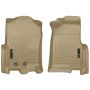 Husky Liners 2015 Ford Expedition/Lincoln Navigator WeatherBeater Front Tan Floor Liners