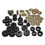 ENERGY SUSPENSION ENE3-4138G 65-70 Chev Body Mounts Black