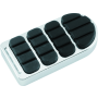 Kuryakyn 8044 ISO Longhorn Brake Pedal Pad Chrome
