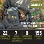 Rugged Radios GMR2-PLUS-ORN Rugged GMR2 PLUS - GMRS / FRS Two Way Handheld Radio Safety Orange