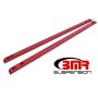 BMR 15-17 S550 Mustang Super Low Profile Chassis Jacking Rails - Red