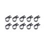 QUICKCAR RACING PRODUCTS QRP66-814 Adel Line Clamps Nylon 1/2in 10pk