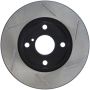 Stoptech 126.45034SR Power Slot 89-93 Mazda Miata SportStop Slotted Front Right Rotor