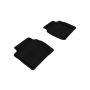 3D MAXpider 2008-2012 Chevrolet Malibu Kagu 2nd Row Floormats - Black