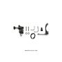 Wilwood 260-14248 Tandem Remote Master Cylinder Mounting Bracket L/H Kit w/ Prop Valve