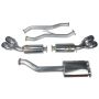 Injen SES1386TT 10-13 Hyundai Genesis Coupe 2.0L(t) 4cyl SS Exhaust w/ 76mm Y-Pipe Resonator/Molded SS Flanges