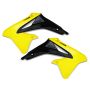 Cycra 1CYC-1869-55 08-17 Suzuki RMZ-450 Powerflow Radiator Shrouds - Yellow