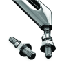 Kuryakyn 1411 Mirror Adapter Metric Chrome