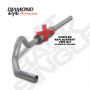 Diamond Eye Performance K4234A-RP Diamond Eye KIT 4in CB MFLR RPLCMENT PIPE SGL AL: 2004.5-2007.5 DODGE CUMMINS 600
