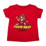 Turn 14 Distribution C9920 Baby Future Racer Tshirt - Red