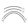 Chase Bays CB-CC-FWEXT 97-13 Chevrolet Corvette C5/C6 Front and Rear Extended Caliper Brake Lines