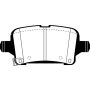 EBC 2016+ Chevrolet Cruze 1.4L Turbo (10.9in Front Rotor) Ultimax2 Rear Brake Pads