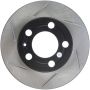 Stoptech 126.33057SL Power Slot 3/99-06 Audi TT (except Quattro) / 12/98-10 VW Golf Left Rear Slotted Rotor