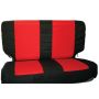 Rampage 5054530 1997-2002 Jeep Wrangler(TJ) Comfort Combo Seat Covers - Black/Grey