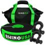 Rhino USA RNO-SHACKSTRAP20 20Ft Tow Strap/Shackles Combo